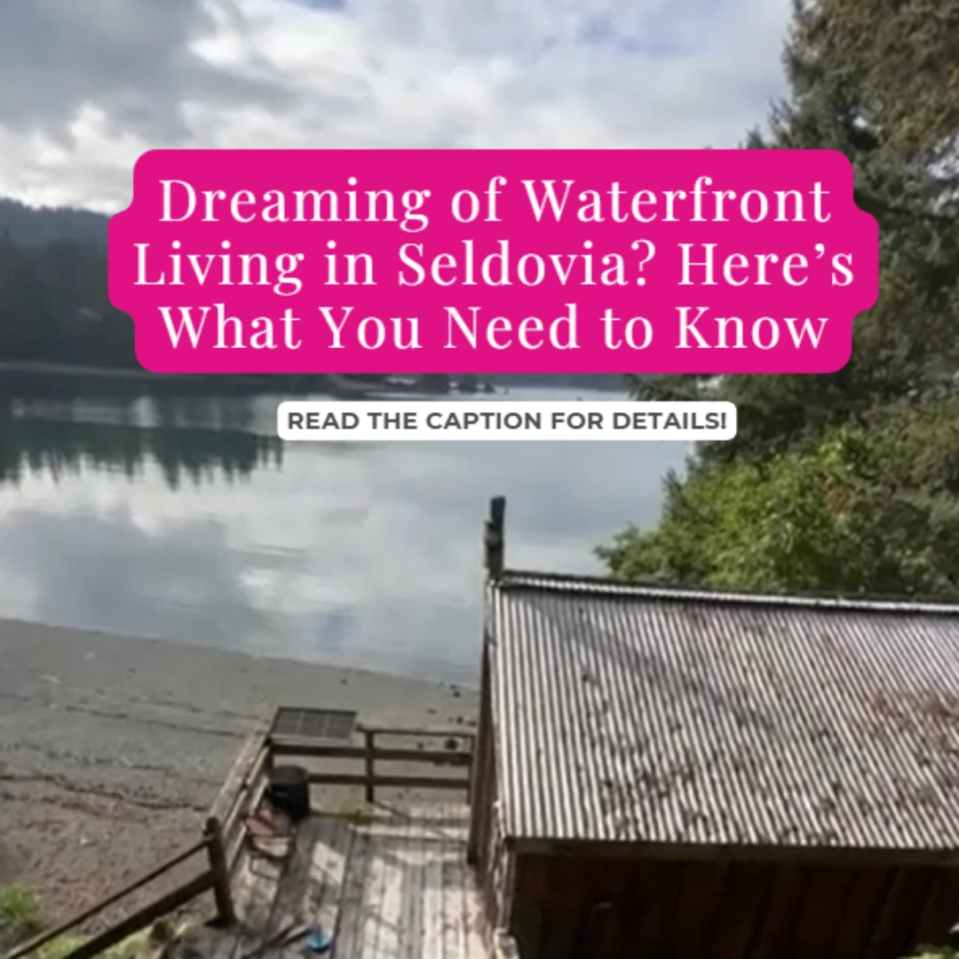 Waterfront homes in Seldovia come in a variety of styles, each with its own character.