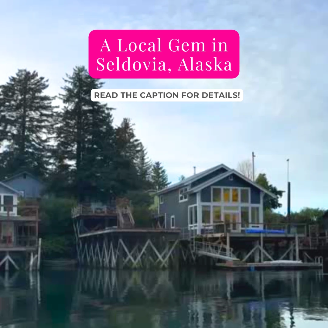 Winding through the heart of Seldovia, the Seldovia Slough is a peaceful and picturesque spot that embodies the town’s coastal charm.