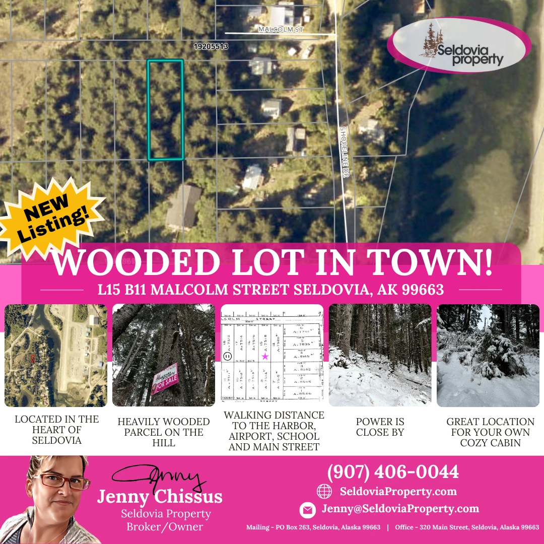 A heavily wooded parcel on the hill, located in the heart of the community.