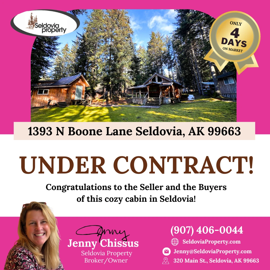 In just 4 DAYS, this cozy cabin in Seldovia has found its perfect match!