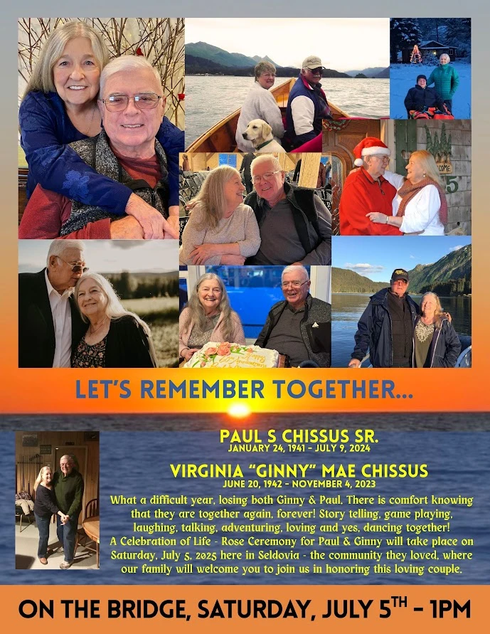 We invite you to join us in celebrating our parents/grandparents, Paul and Ginny.