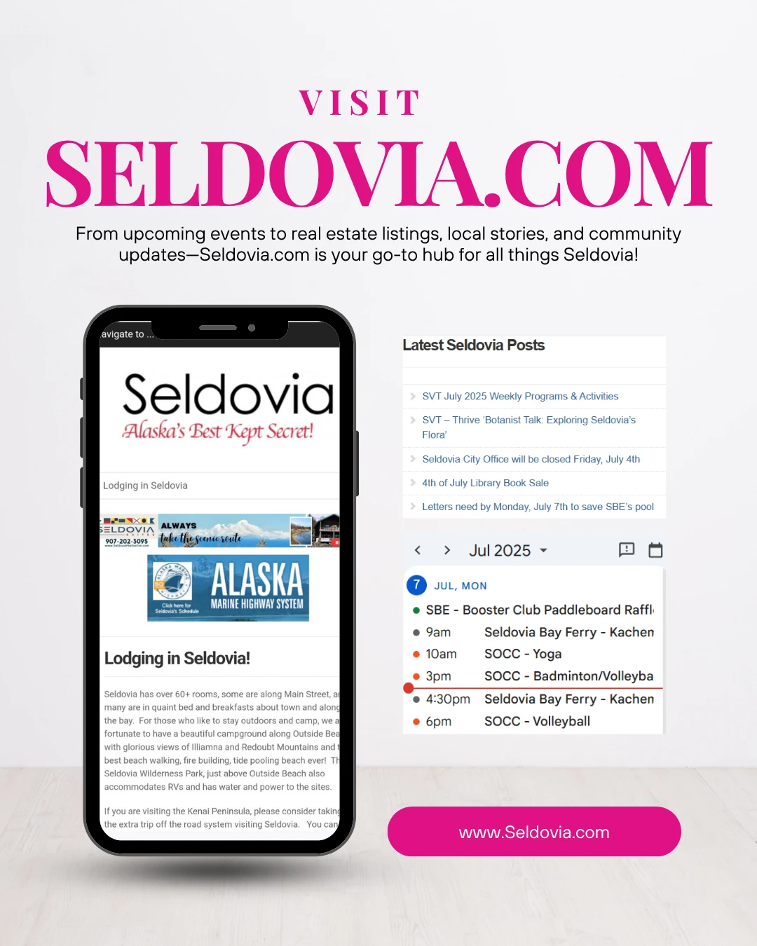Everything Seldovia, All in One Place!