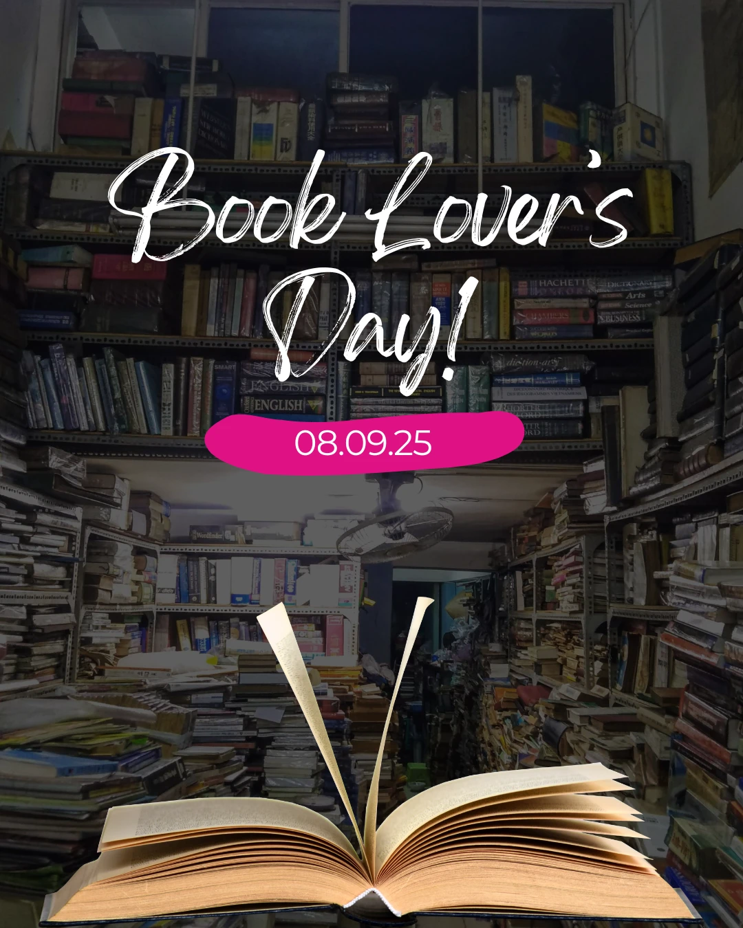 Happy Book Lovers Day!