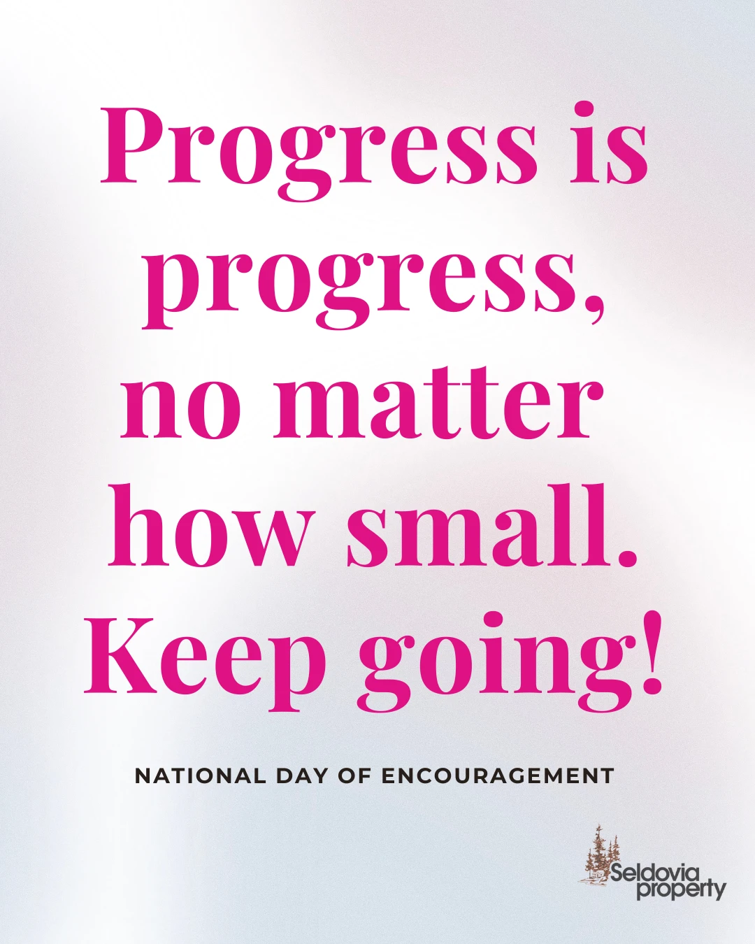 Happy National Day of Encouragement!