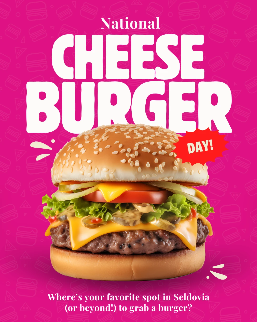 Happy National Cheeseburger Day!