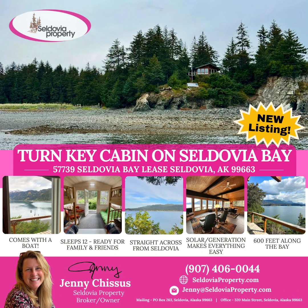 Gorgeous cabin with unobstructed views of the Bay and mountains.