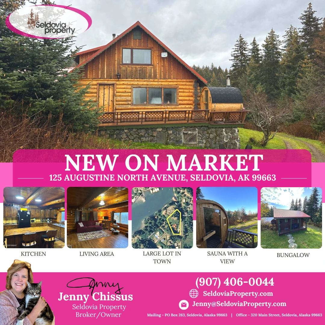Beautifully maintained custom built log home on one of the largest lots in the City limits!