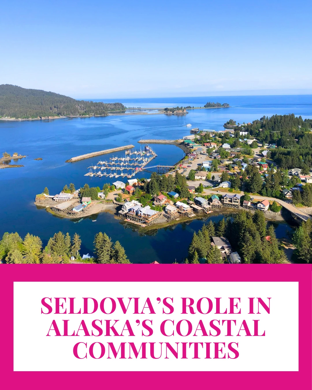 Life in Seldovia is all about connection to each other, to the land, and to the sea. 