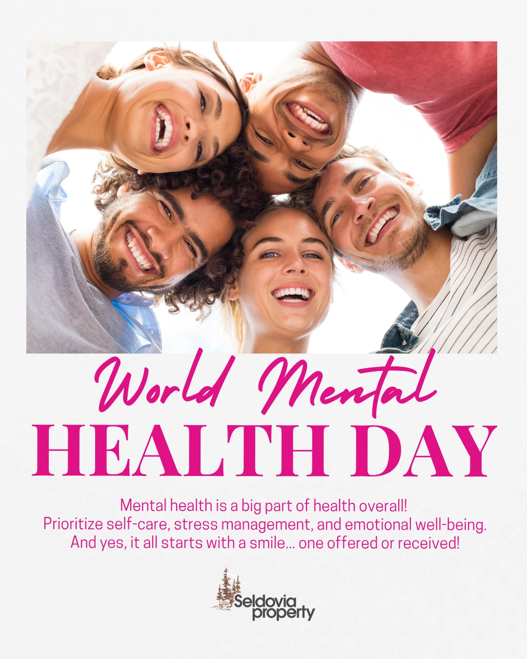 The overall objective of World Mental Health Day is to raise awareness of mental health issues around the world and to mobilize efforts in support of mental health.