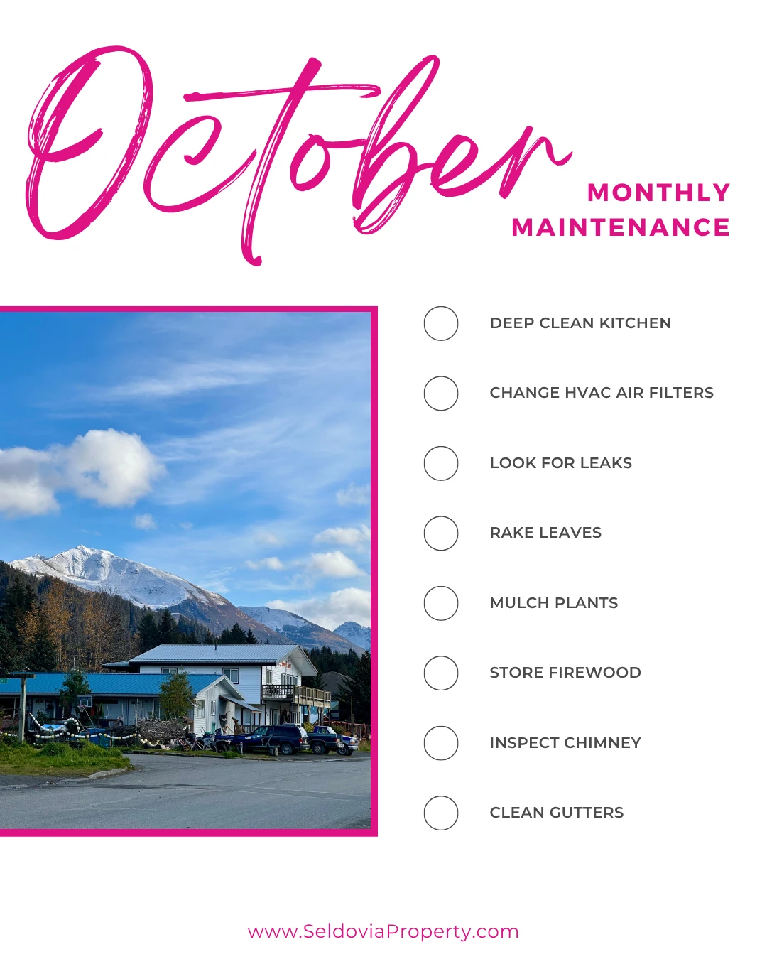 Keep your home in top shape with our essential home maintenance checklist.