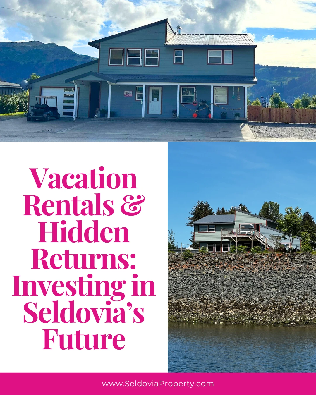 Seldovia isn’t just a beautiful place to visit, it’s a place where your investment can grow while also giving others a chance to experience “Real Alaska.”