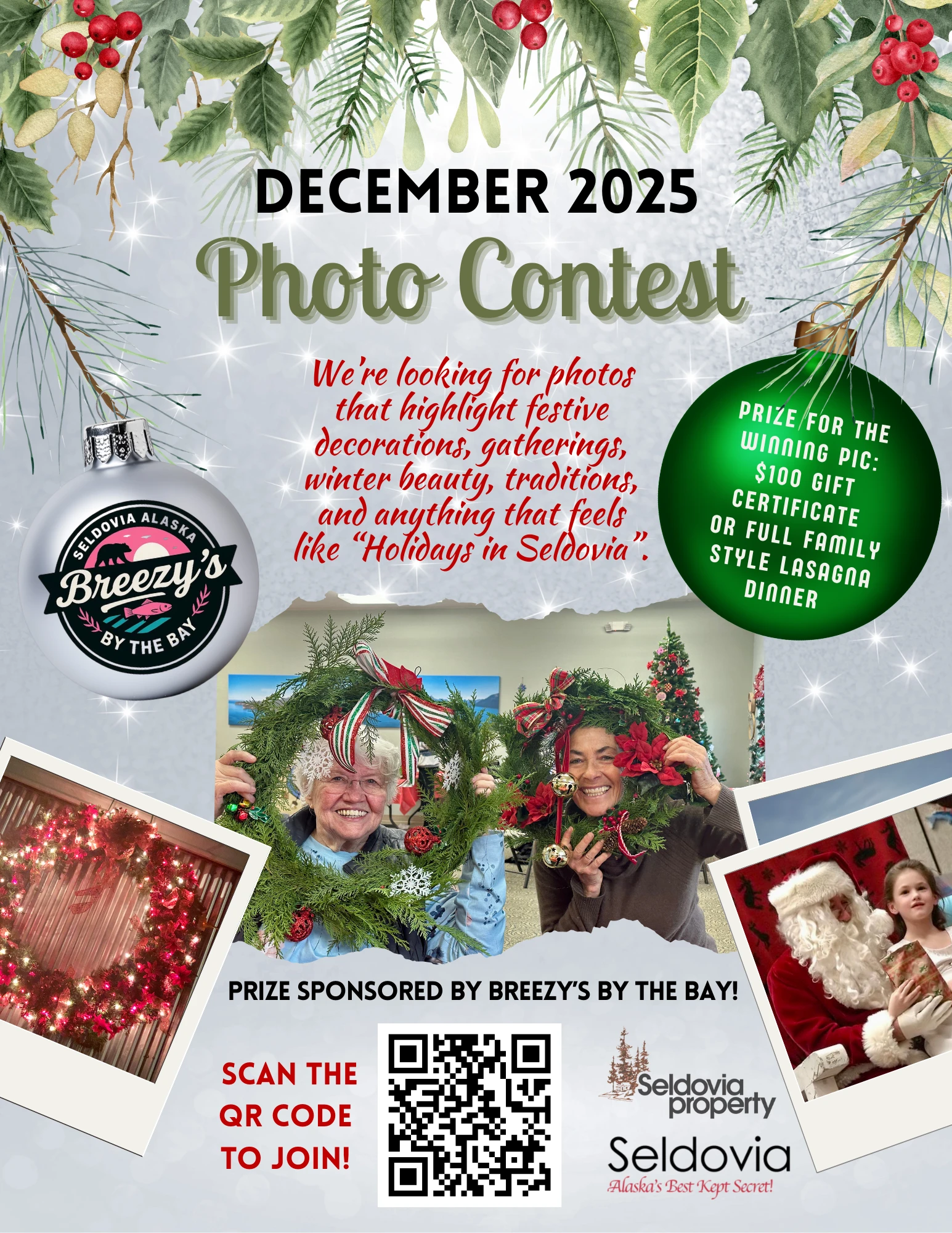 December Photo Contest – Celebrate the Holidays in Seldovia!