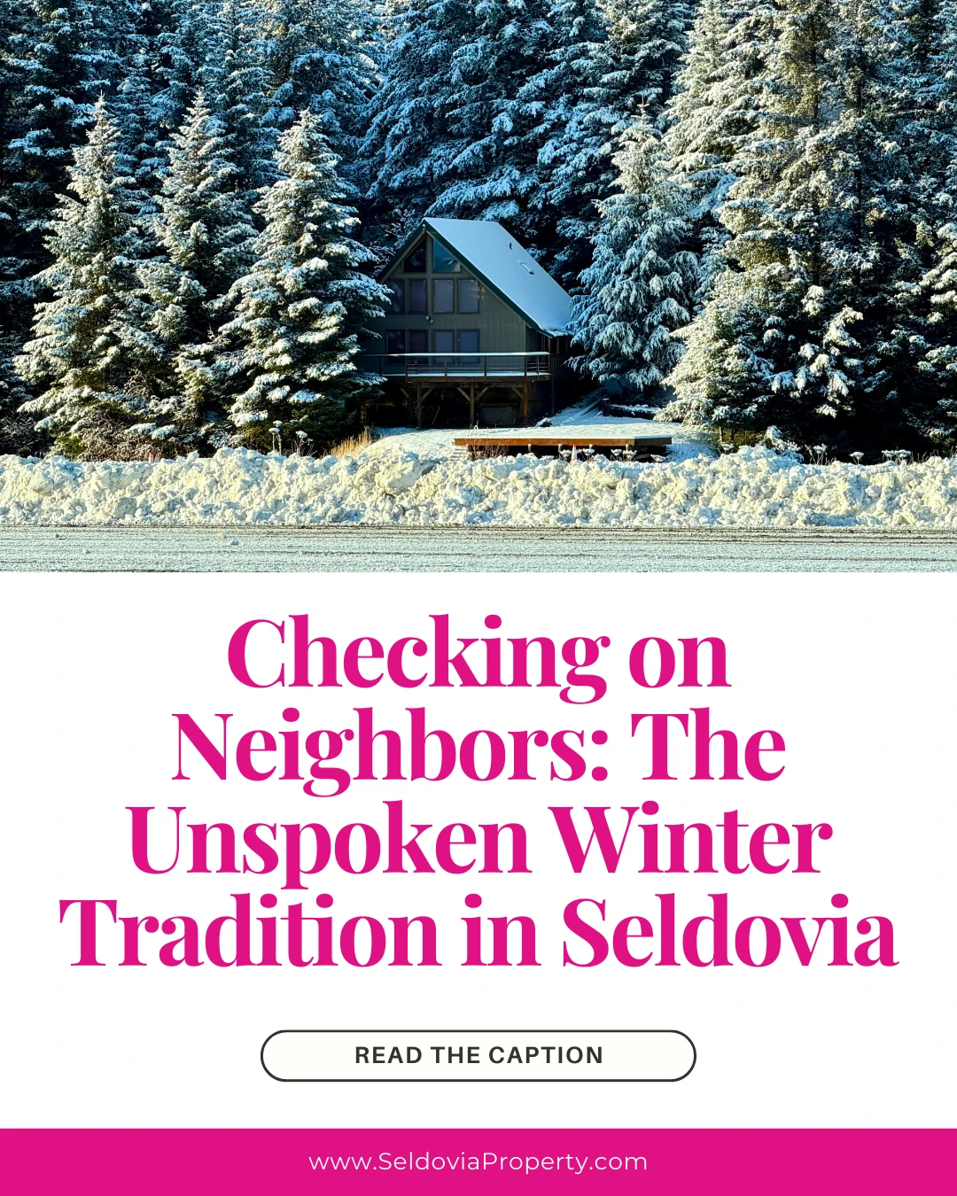 Checking on Neighbors: The Unspoken Winter Tradition in Seldovia
