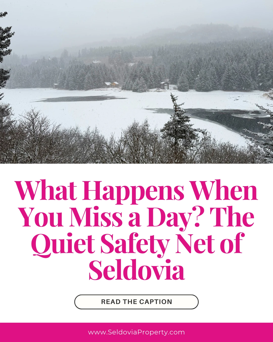In Seldovia, people notice when something feels off.