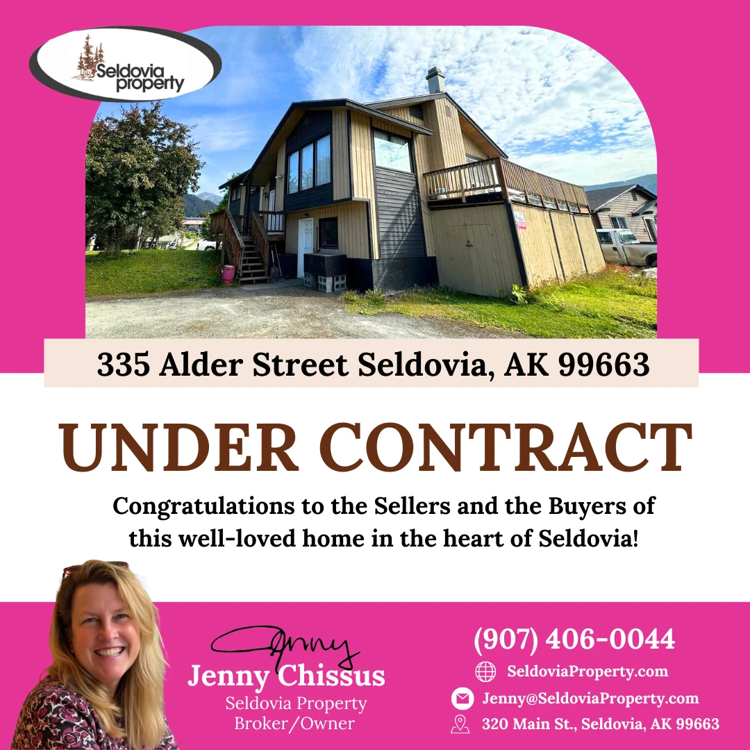 Excited to see this home in Seldovia passed to a sweet family moving full-time!
