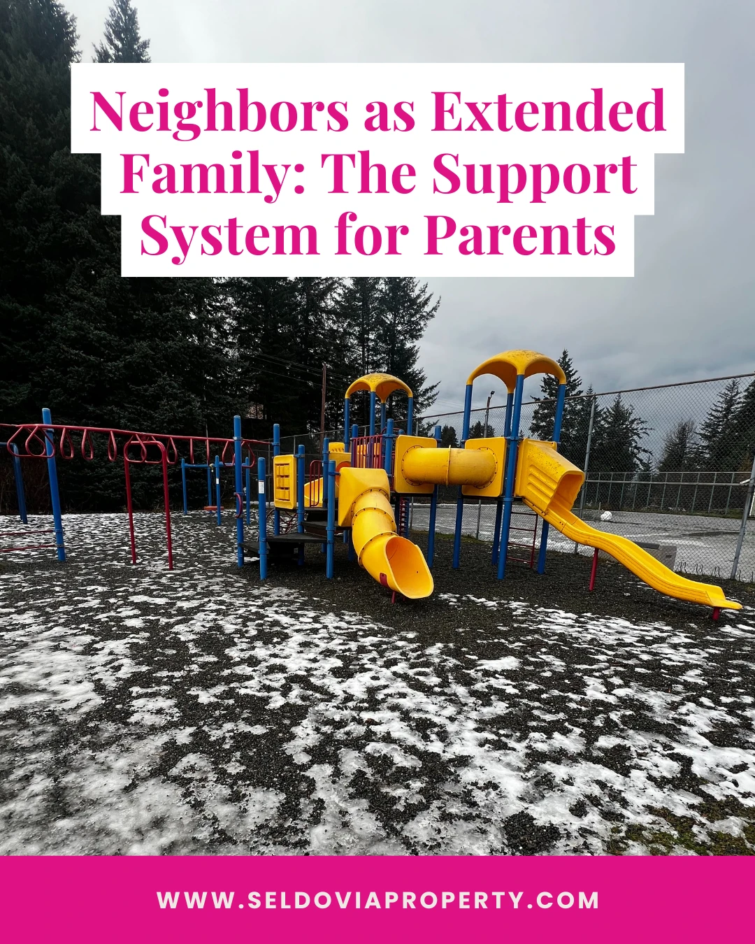 You know, living in a small, tight-knit town like this really changes what "neighbors" means.