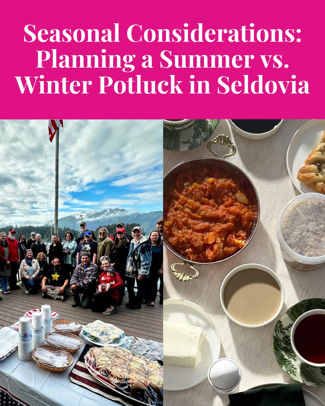 In Seldovia, every season tells its own story!