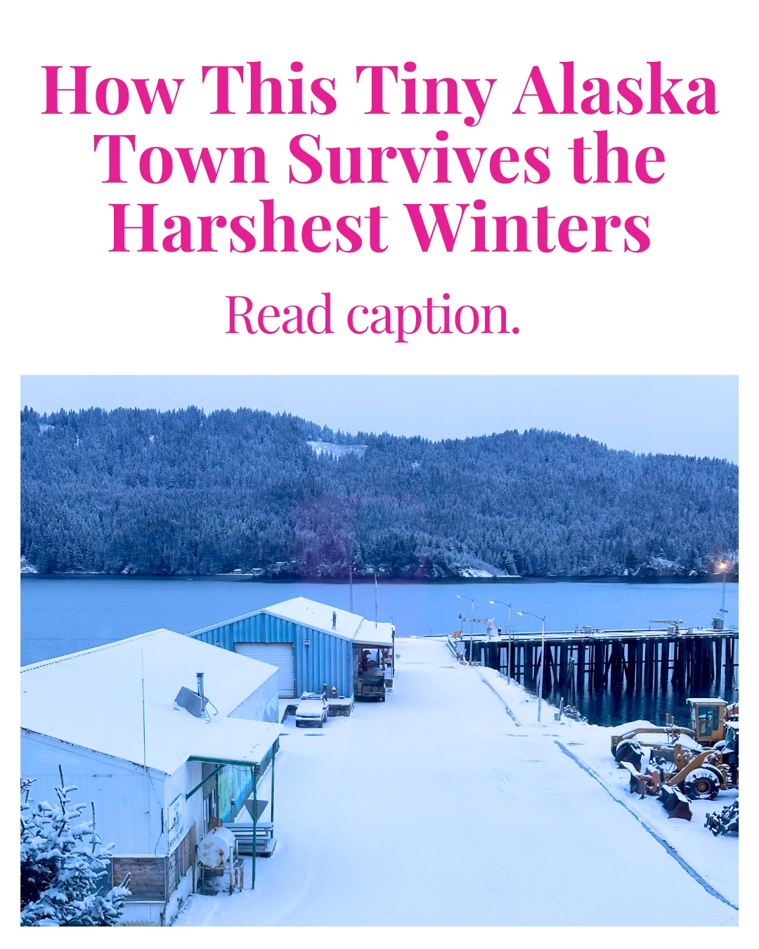 Surviving winter in Seldovia isn’t just about enduring cold, it’s about living in harmony with it.