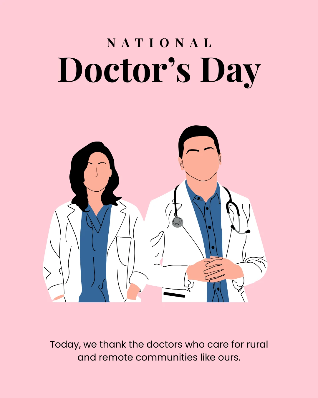 We are thankful for the traveling PAs, RNs and doctors that serve us here in Seldovia. 