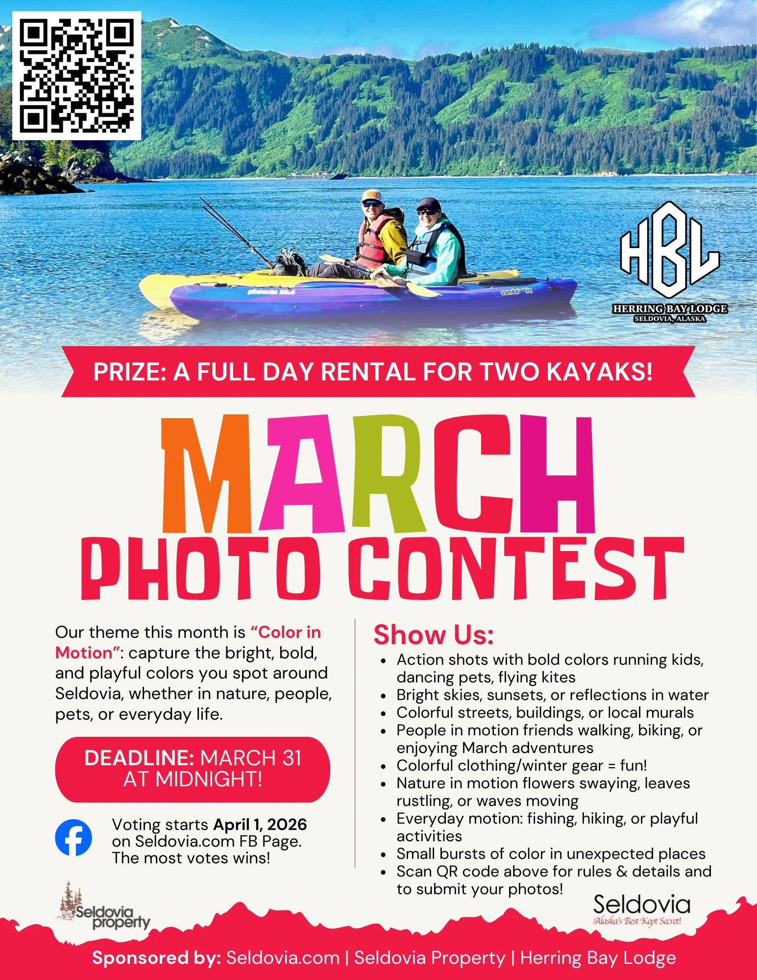 March 2026 Photo Contest – “Color in Motion” 