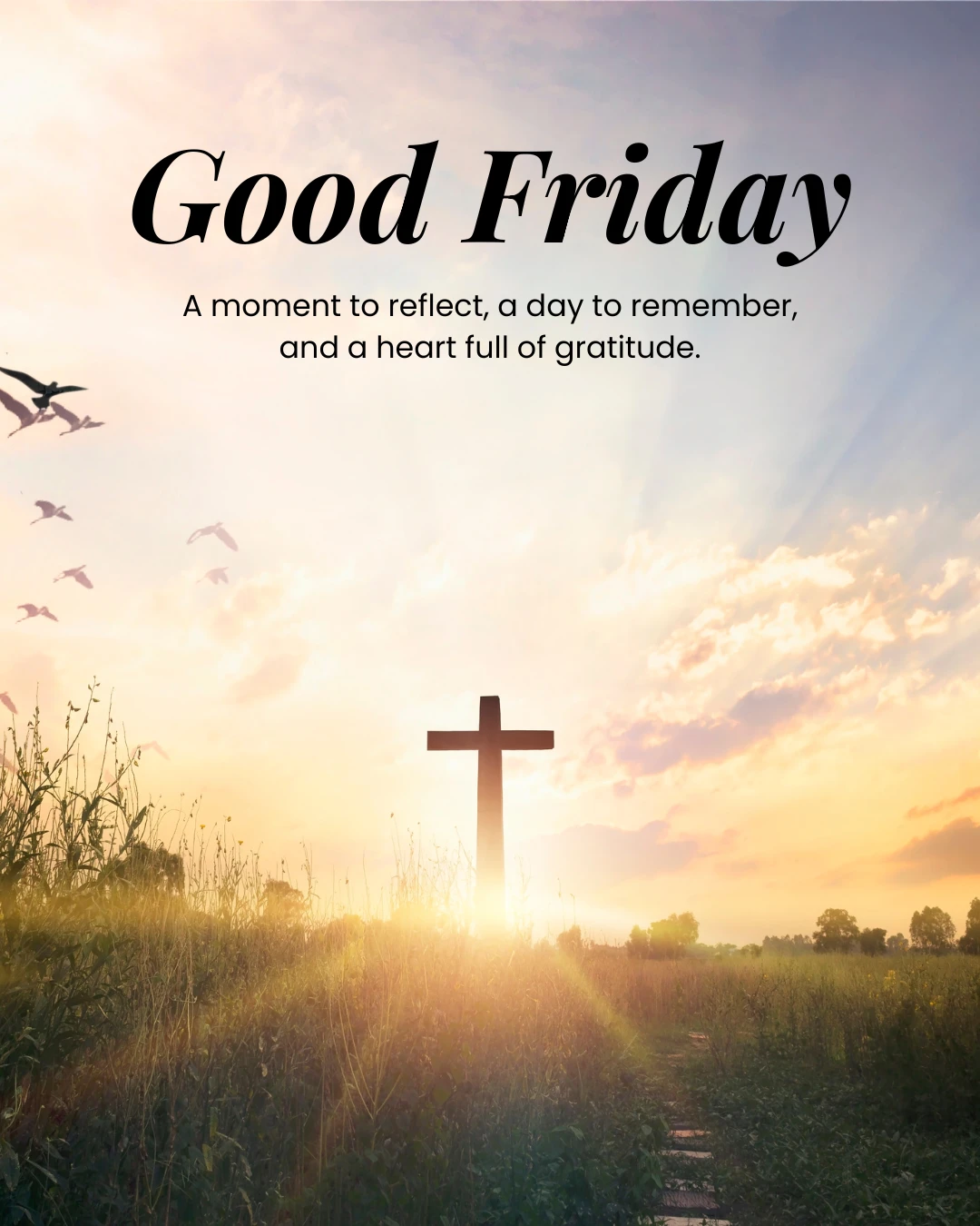 May today bring you peace, and may the days ahead be filled with blessings and renewal. 