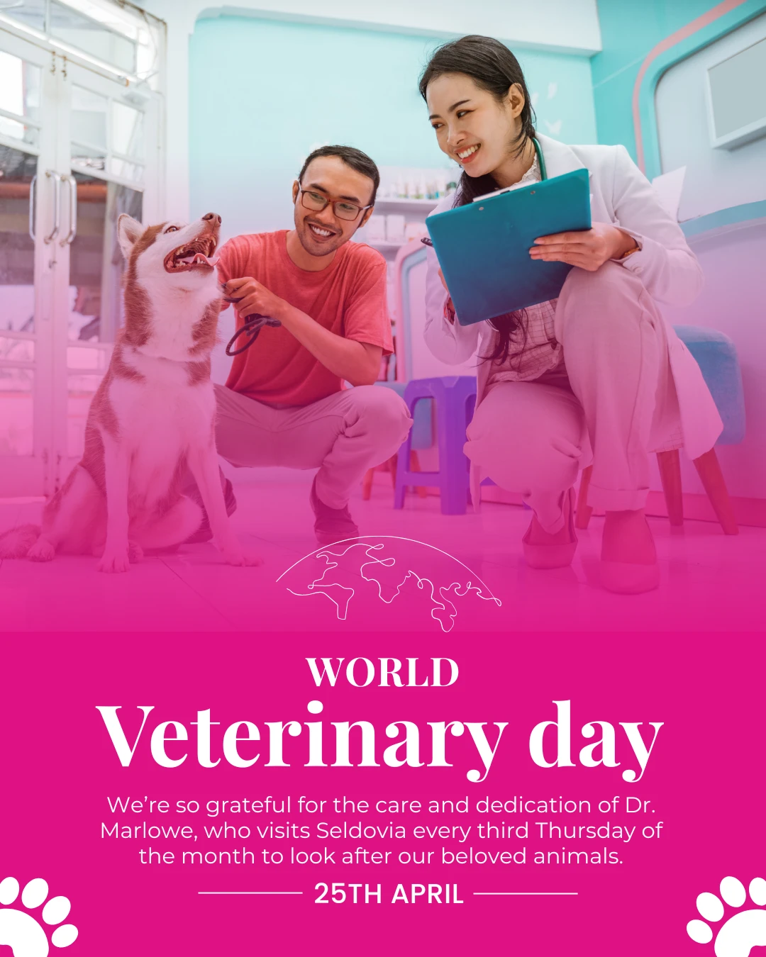 Today, we celebrate the incredible dedication and compassion of veterinarians who care for the animals that mean so much to us. 