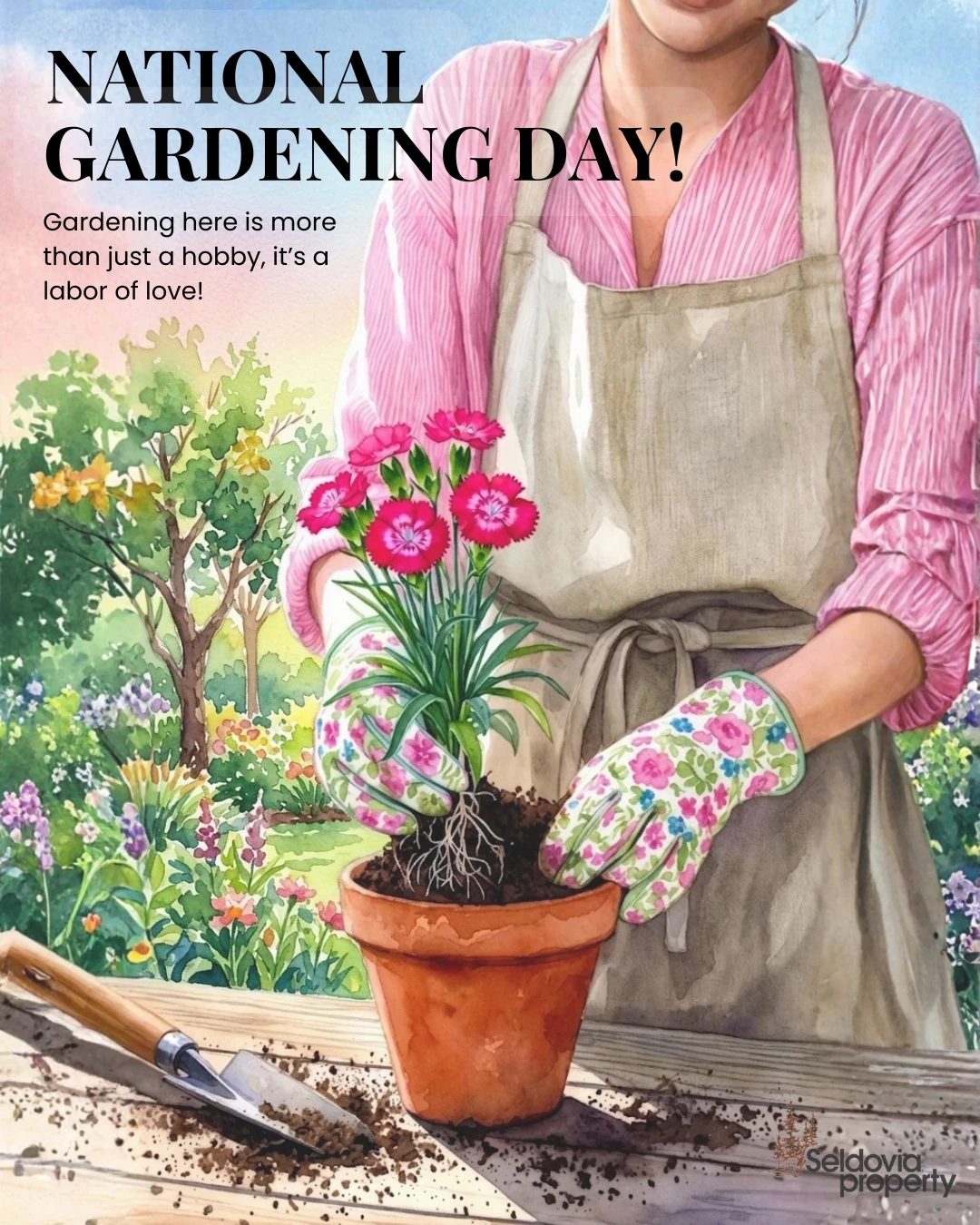 There’s something special about getting your hands in the soil and watching something grow. 