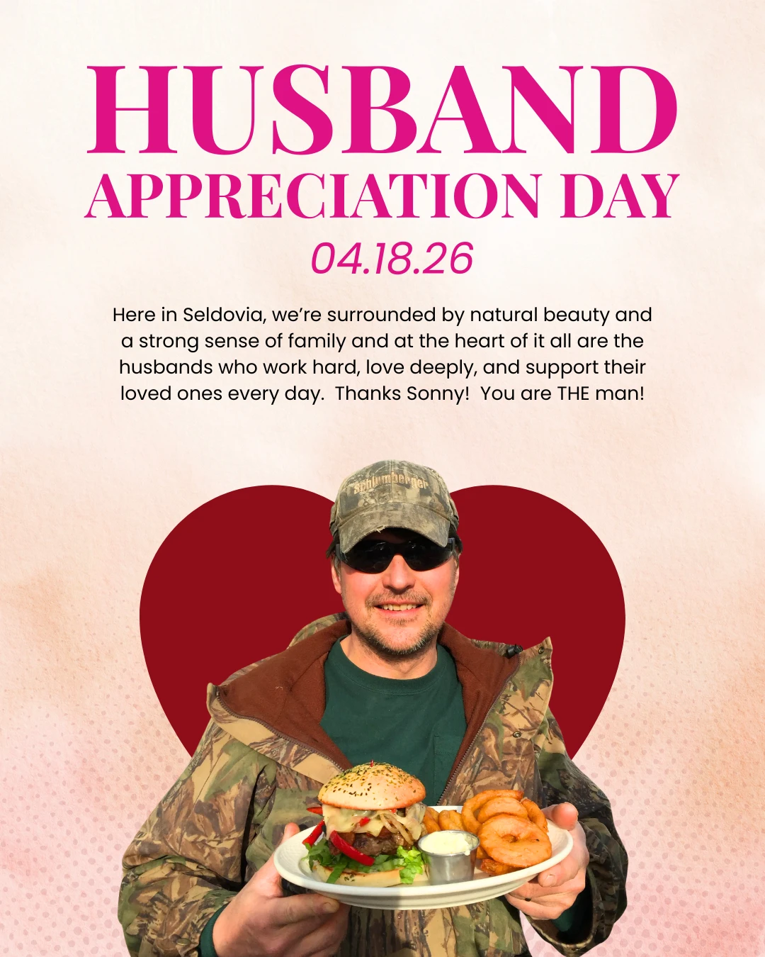 Happy Husband Appreciation Day to all the amazing husbands in our community!