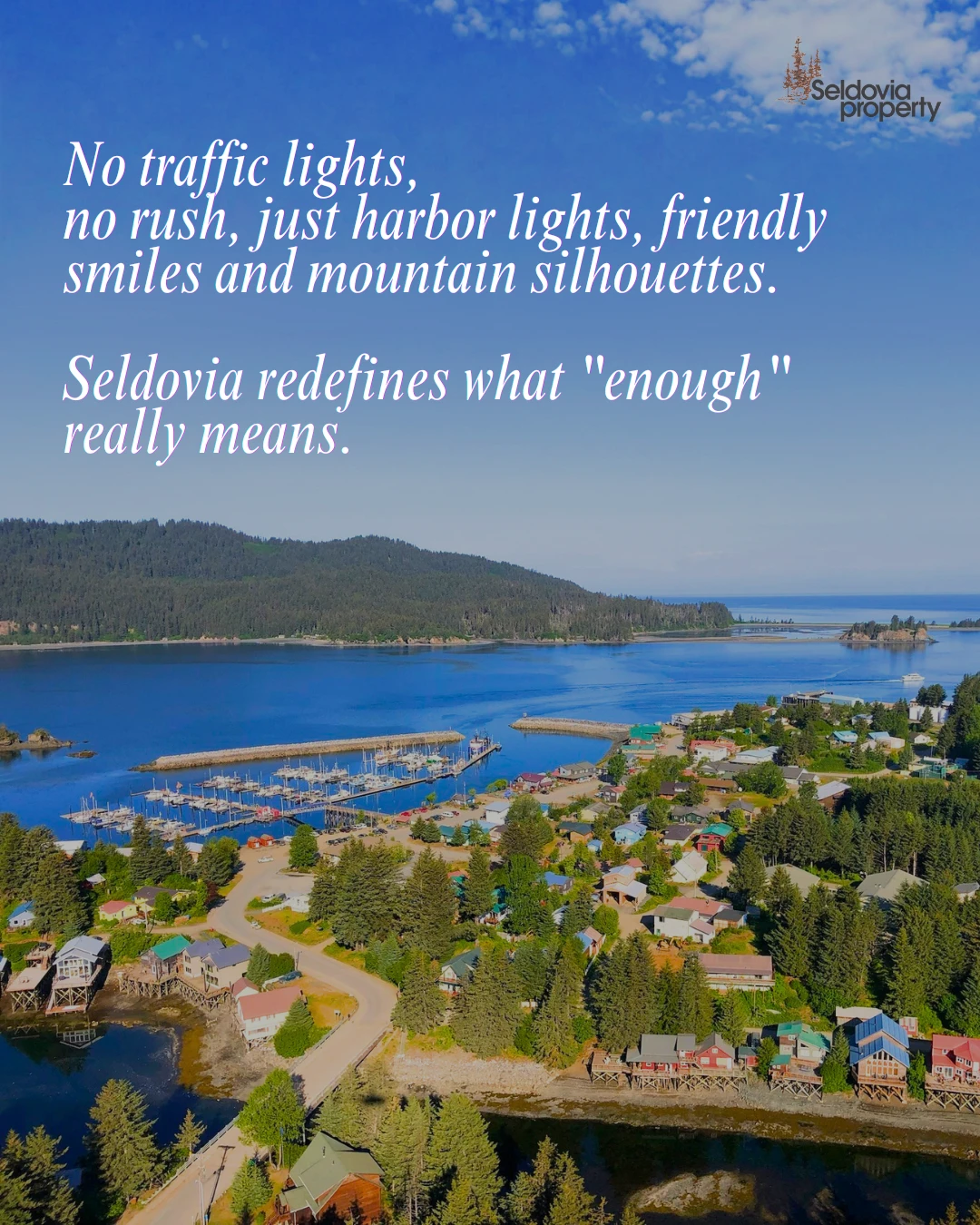 In Seldovia, life isn’t measured by how fast you go but by how deeply you experience each moment. 