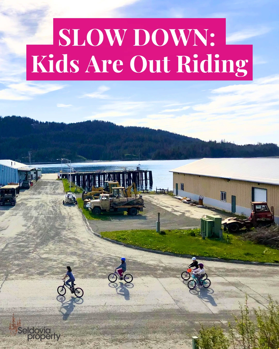 Biking season is back in Seldovia.