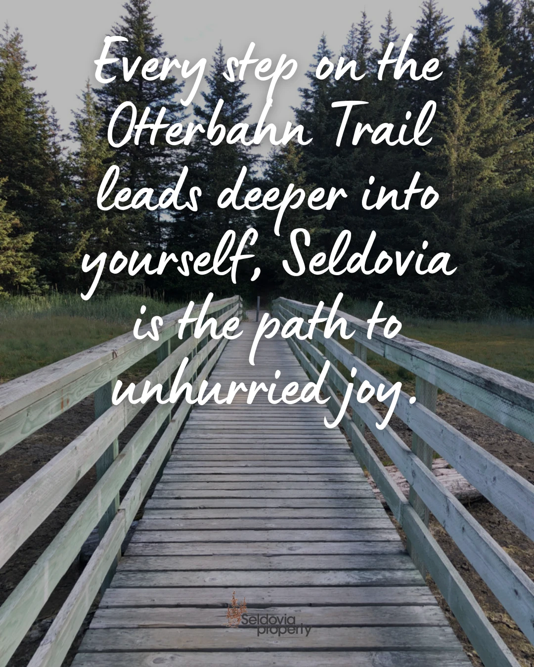 Otterbahn Trail is not just a trail through nature, it’s a pause from everything that feels rushed.