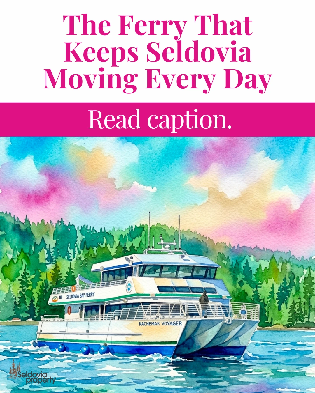 The Ferry That Keeps Seldovia Moving Every Day