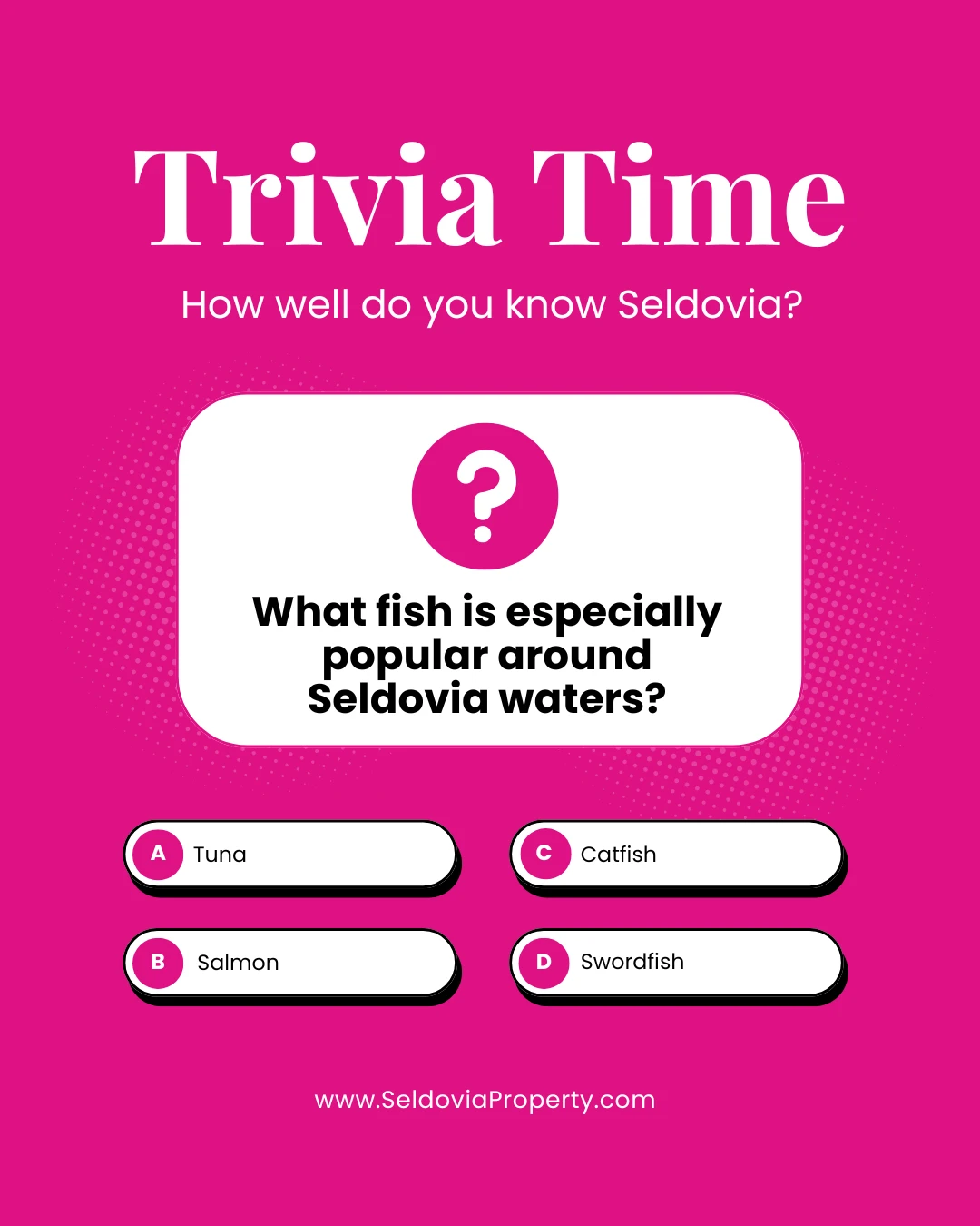 Answer: B. Salmon 