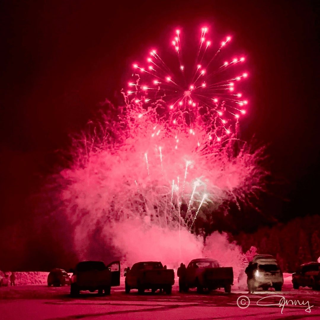 New Year's Eve at the Seldovia airport