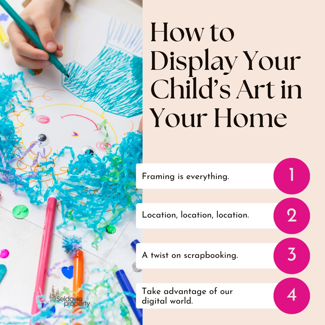 How to Display Your Child’s Art in Your Home