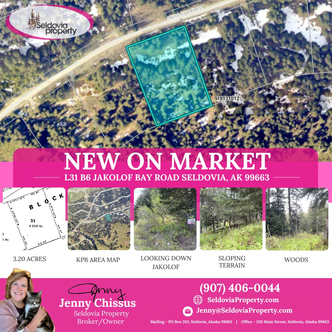 3.20 Acres Lot that Sits Right on Jakolof