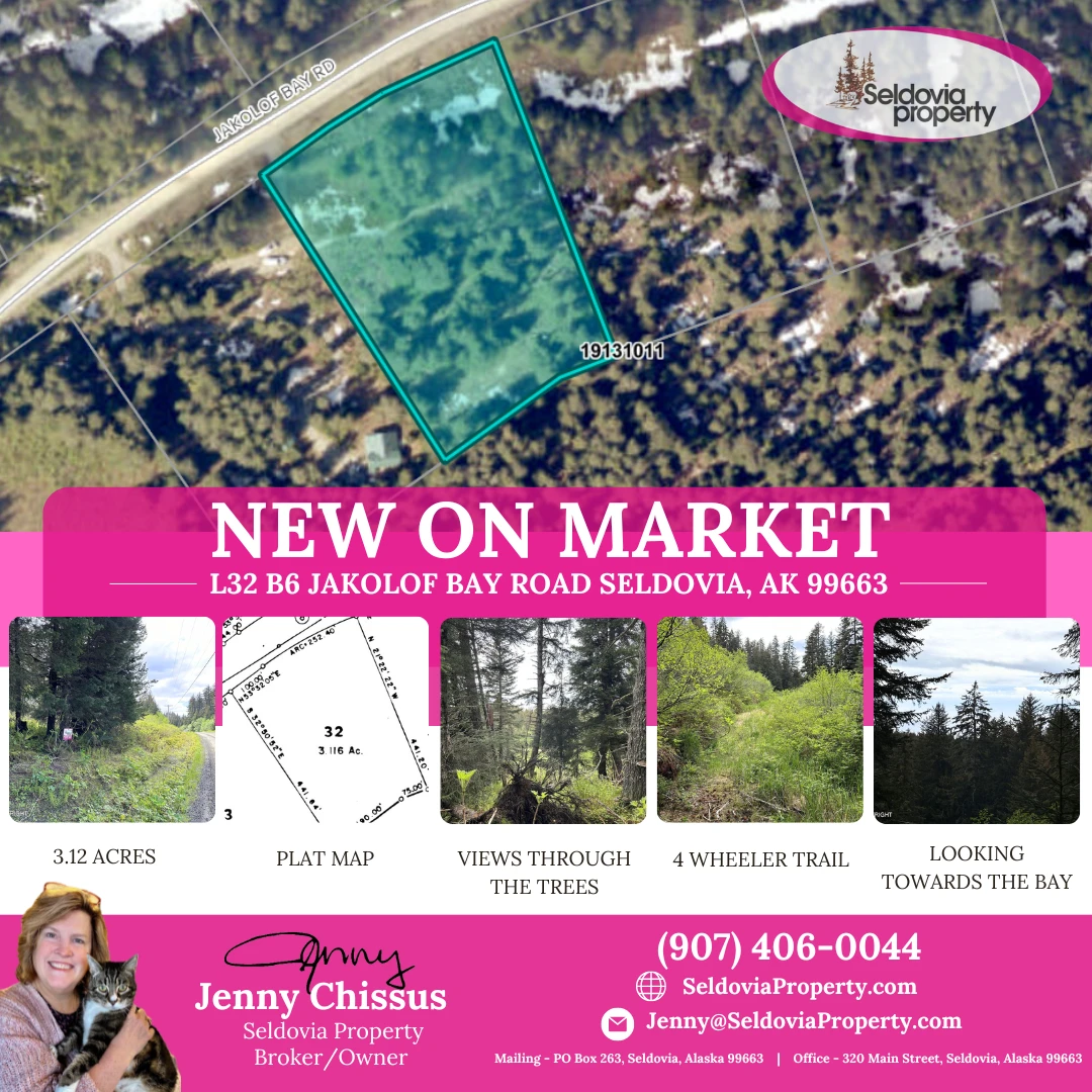 3.12 Acres Seldovia Lot For Sale