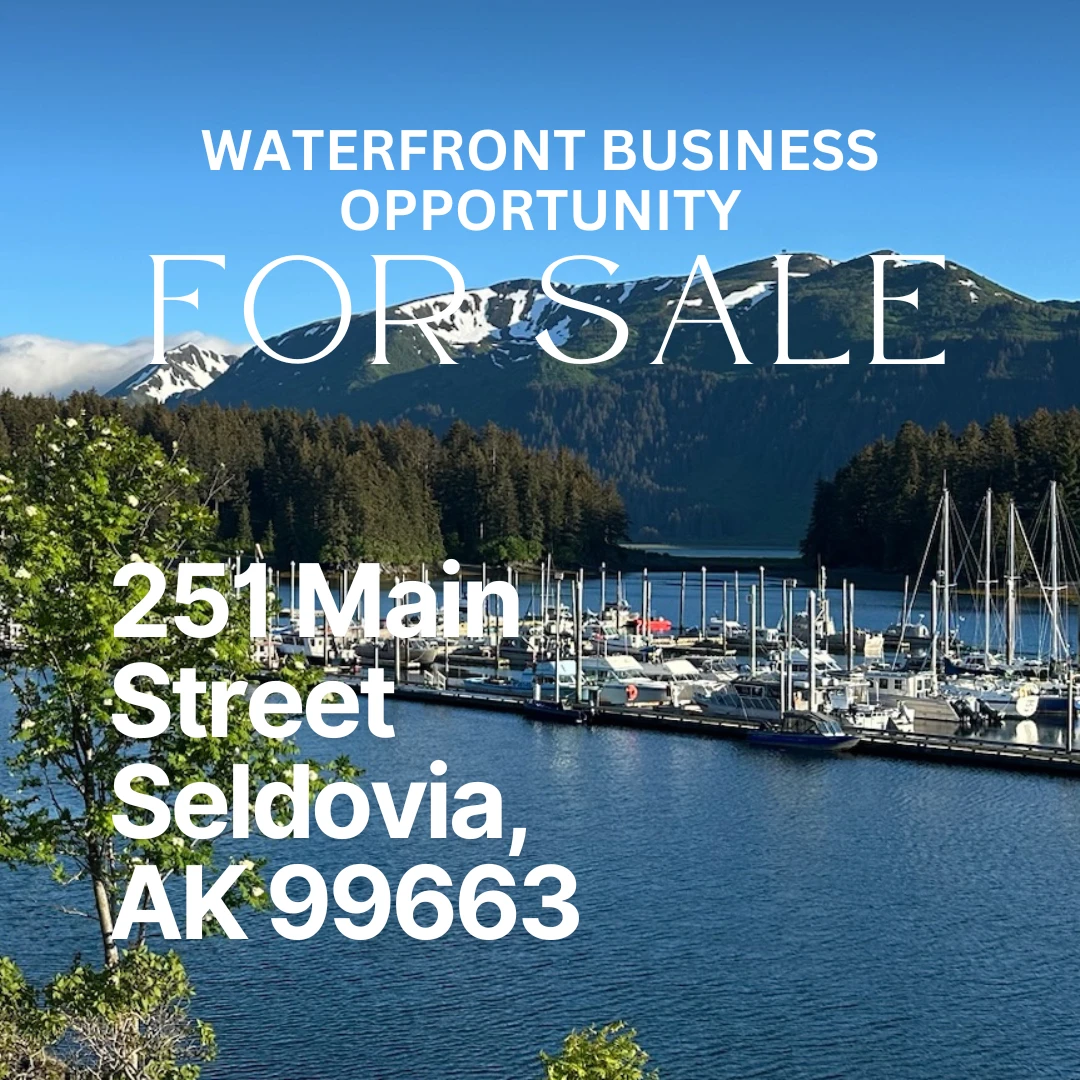 Have a glimpse of this amazing business opportunity on Main Street in Seldovia