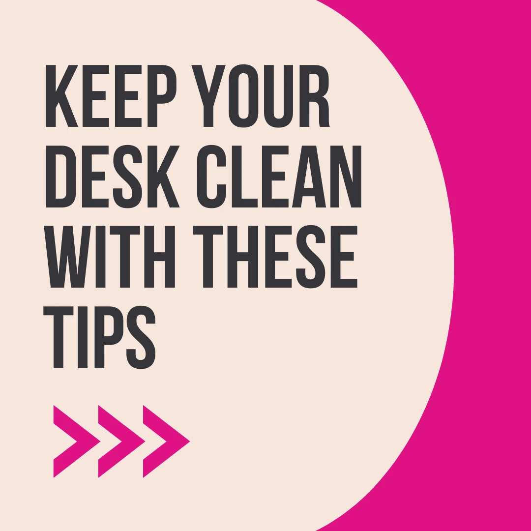 The desk in your office can be a realm of productivity, but it can also be a haven for germs. 