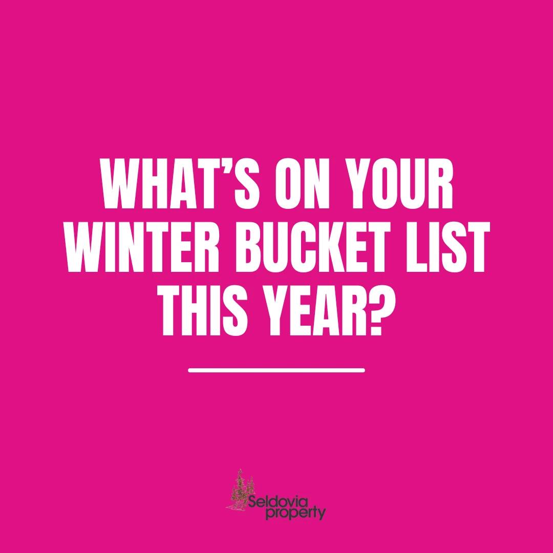 As the first snow falls, what’s on your winter bucket list this year? 