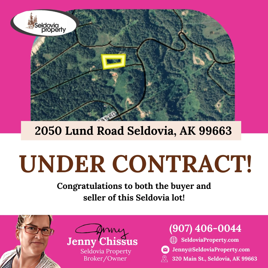 Congratulations to both the buyer and seller of this Seldovia lot!