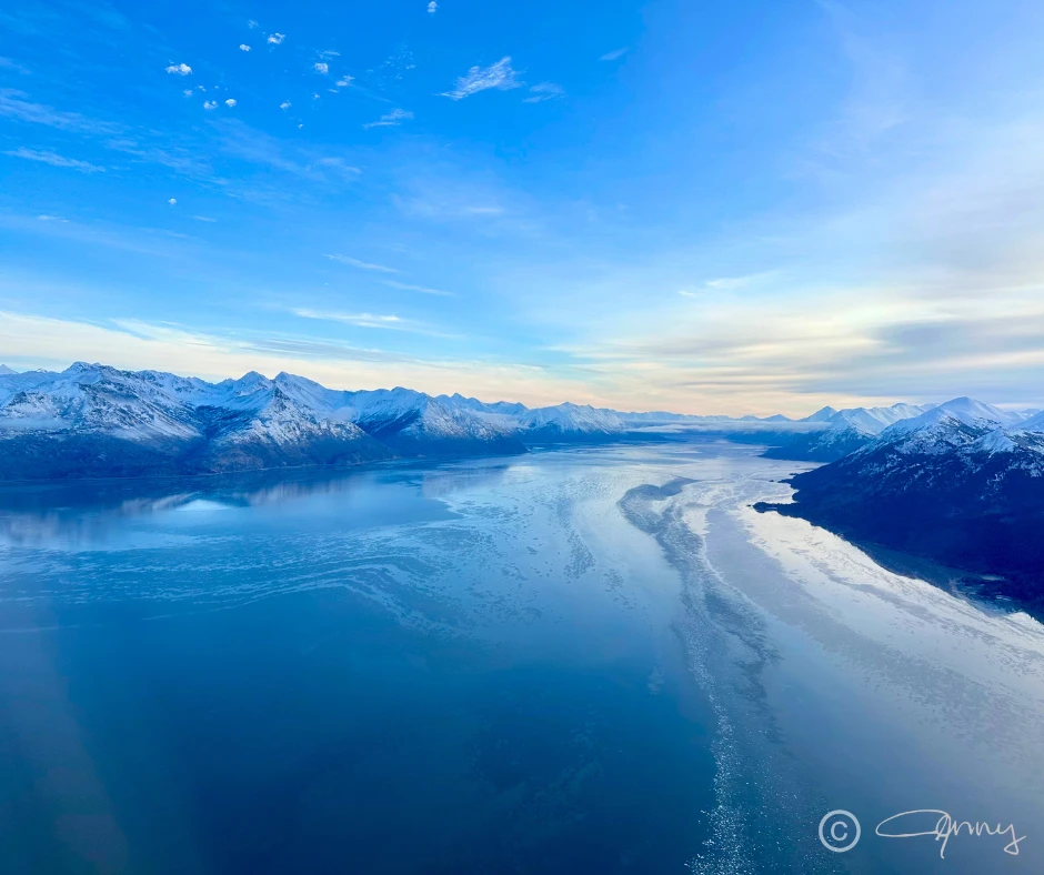 Breathtaking views at the Turnagain Arm!