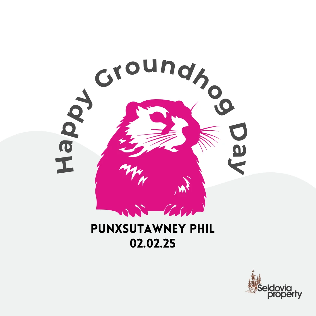 Guess who's popping up today? It's Groundhog Day!